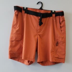 Men's Columbia Silver Ridge Cargo Shorts 8" inseam tuscan